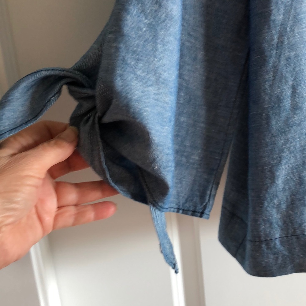 Free People chambray top - Picture 2 of 3